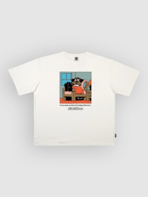 The Dudes Fucky Day 1 T-Shirt Wit