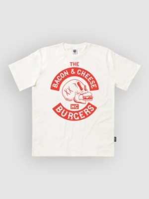 The Dudes Bacon & Cheese T-Shirt Wit