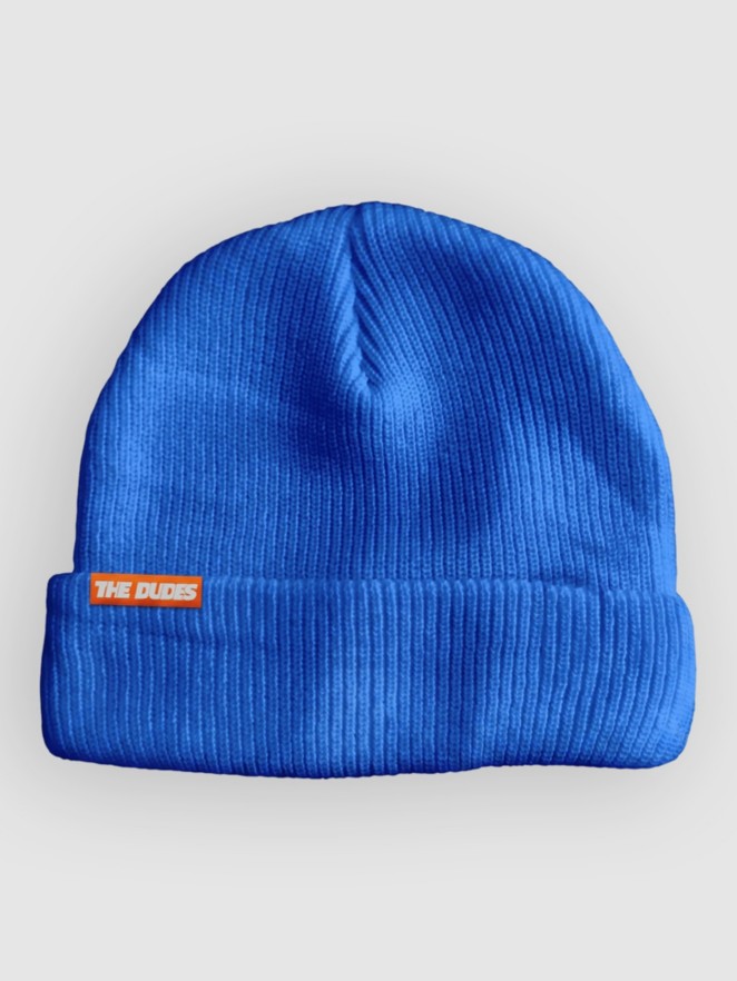 The Dudes Logo Vermillon Nut Warmer Beanie