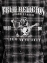 True Religion Ombre Crystal Plaid Shirt