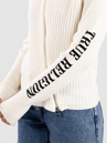 True Religion Embroidered Asym Zip Pullover