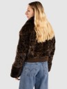 True Religion True Leopard Faux Fur Jacket