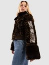 True Religion True Leopard Faux Fur Jacket