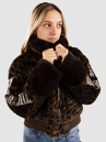 True Religion True Leopard Faux Fur Jacket