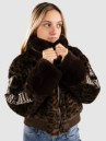 True Religion True Leopard Faux Fur Jacket