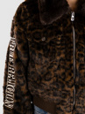 True Religion True Leopard Faux Fur Jacket