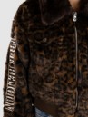 True Religion True Leopard Faux Fur Jacket
