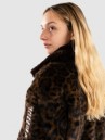 True Religion True Leopard Faux Fur Jacket