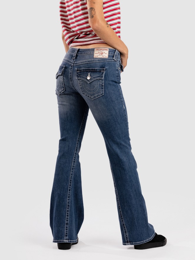 True Religion Joey Low Rise Flare Jeans