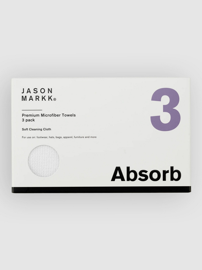 Jason Markk Premium Microfiber Towel 3 Pack