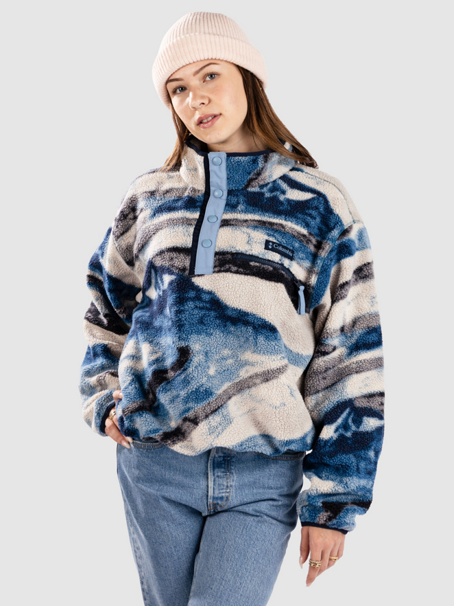 Columbia Helvetia II Printed Cropped Half Snap Half-Z