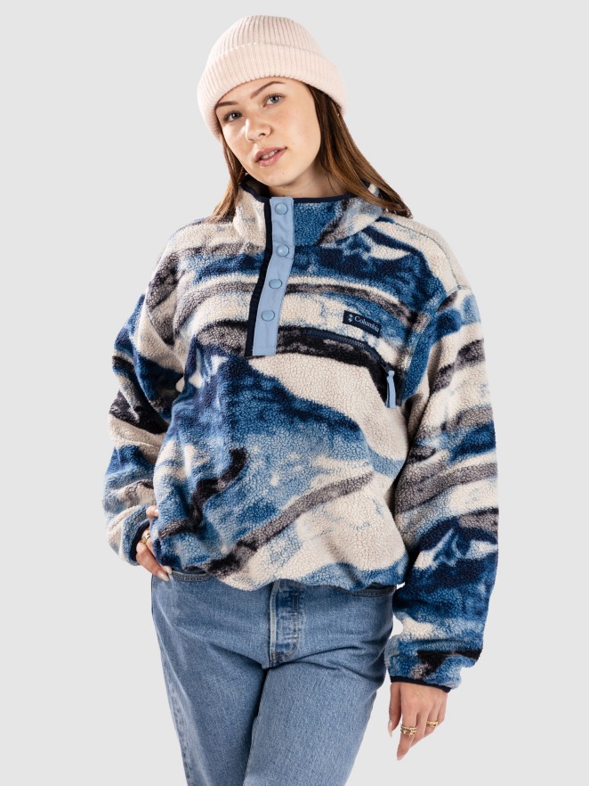 Columbia Helvetia II Printed Cropped Half Snap Half-Z