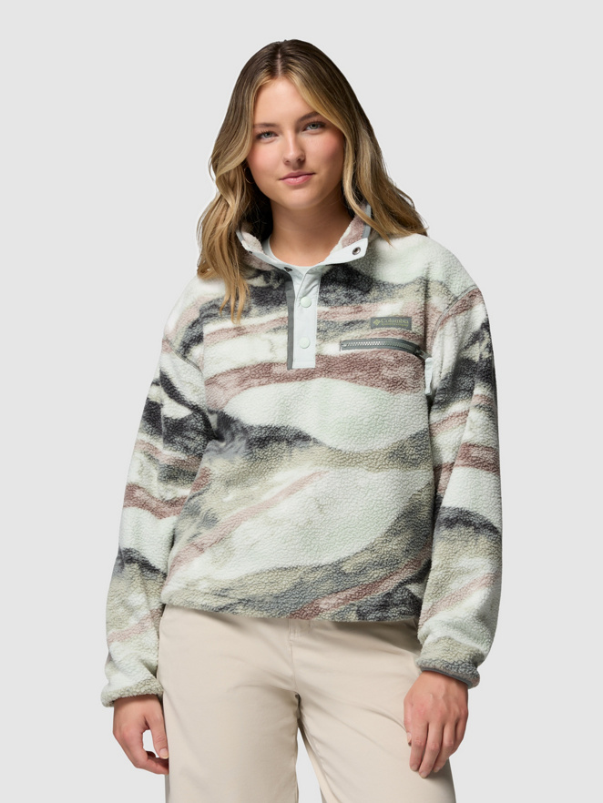 Columbia Helvetia II Printed Cropped Half Snap Half-Z