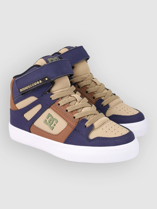 DC Pure High-Top EV Kids Skate Shoes