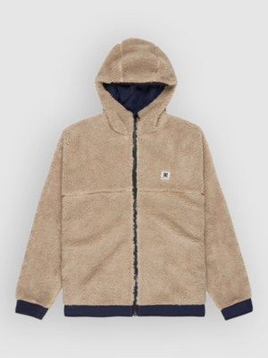 DC Coldstag Sherpa Reversible Fleece Jacket Oatmeal
