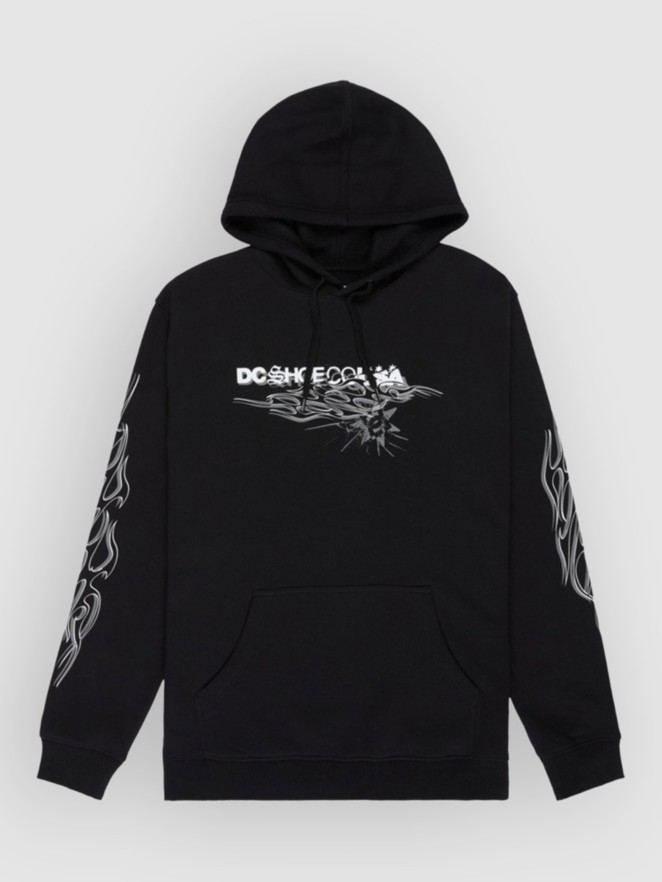 DC Side Flame Hoodie
