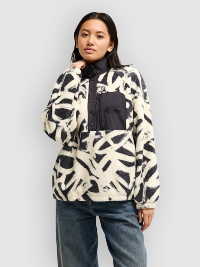 Quiksilver Renek Polar Half-Zip Fleece Sweater