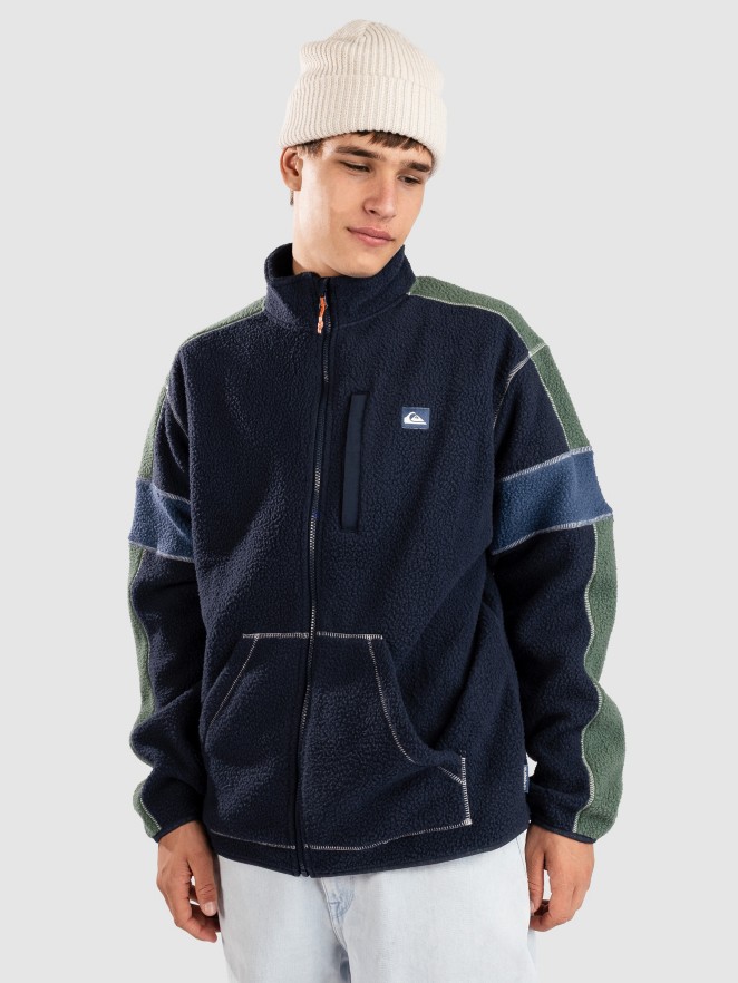 Quiksilver Clean Coast Block Fz Fleece Jacket