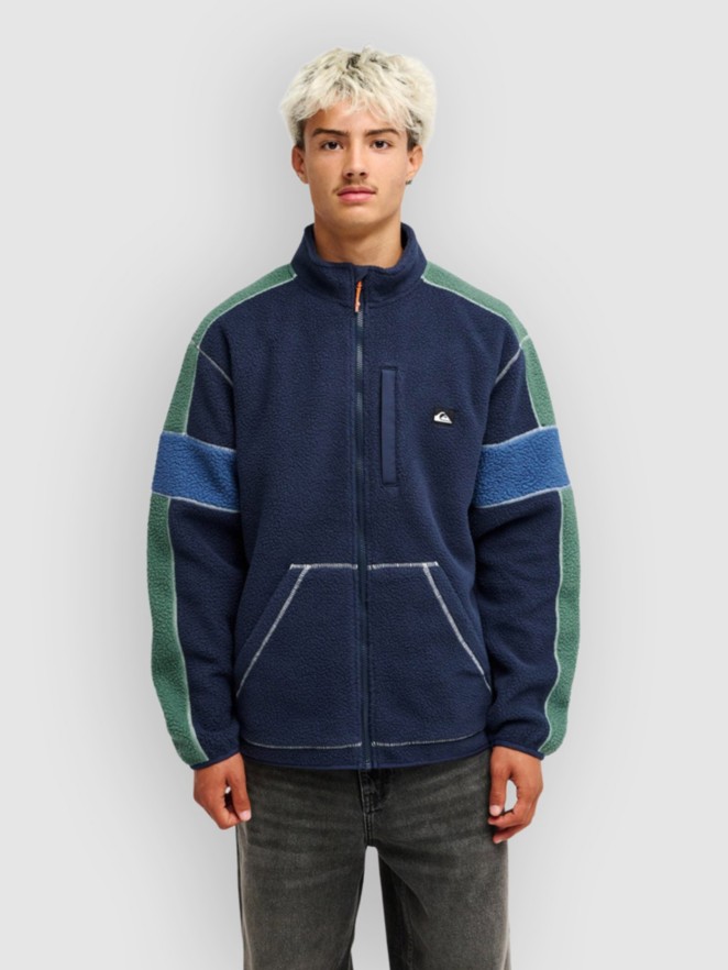 Quiksilver Clean Coast Block Fz Fleece Jacket
