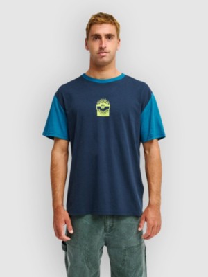 Quiksilver Ps Flippin T-Shirt Blauw