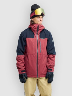 Quiksilver Forever Stretch 20K Ins Jacket Rood
