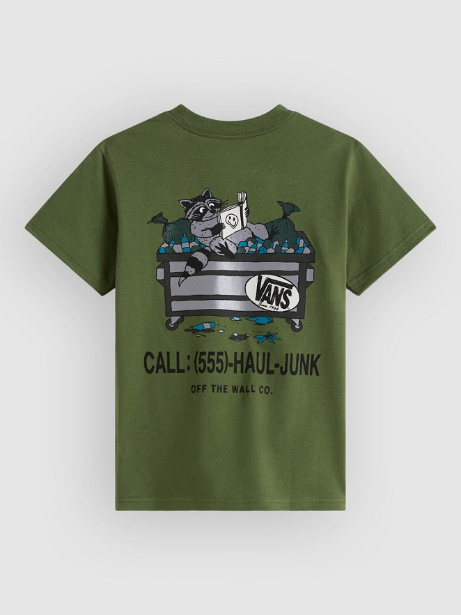 Vans Dumpster Raccoon Kids T-Shirt