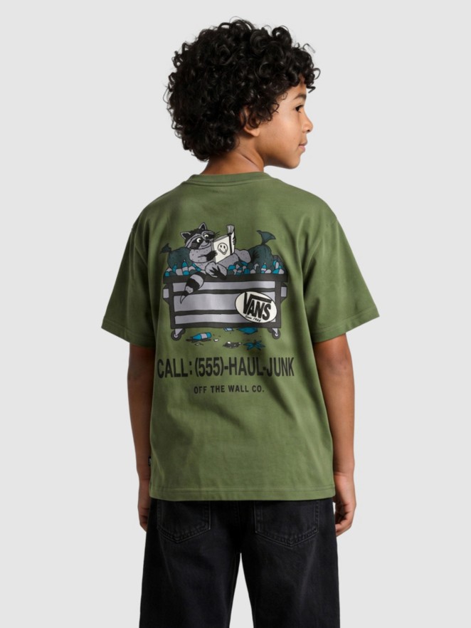 Vans Dumpster Raccoon Kids T-Shirt