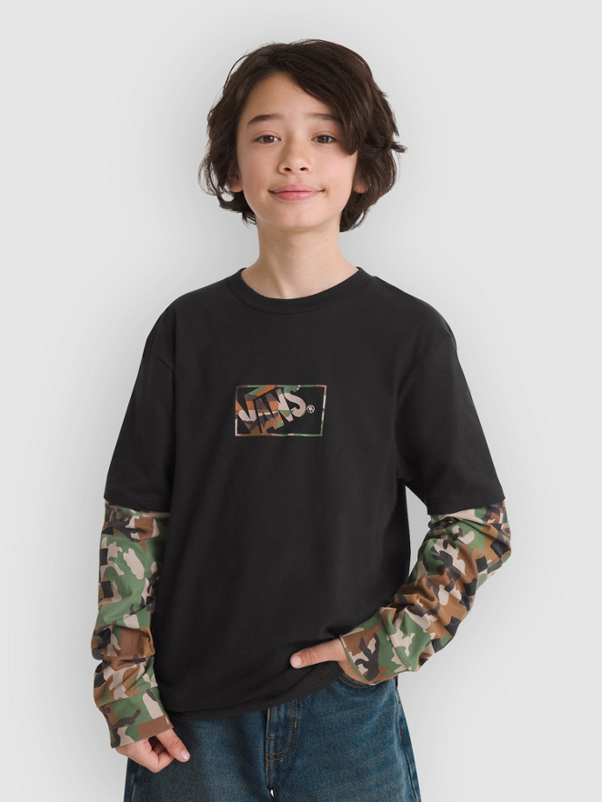 Vans Camo Twofer Kids Felpa