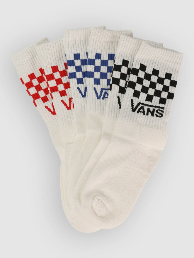 Vans Classic Crew 3Pack Kids Ponožky