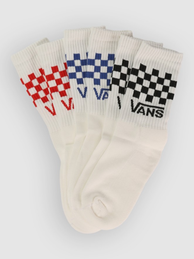Vans Classic Crew 3Pack Kids Ponožky
