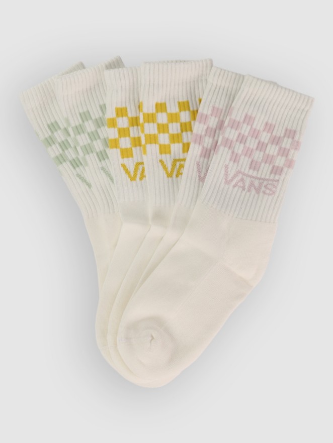 Vans Classic Crew 3Pack Kids Ponožky
