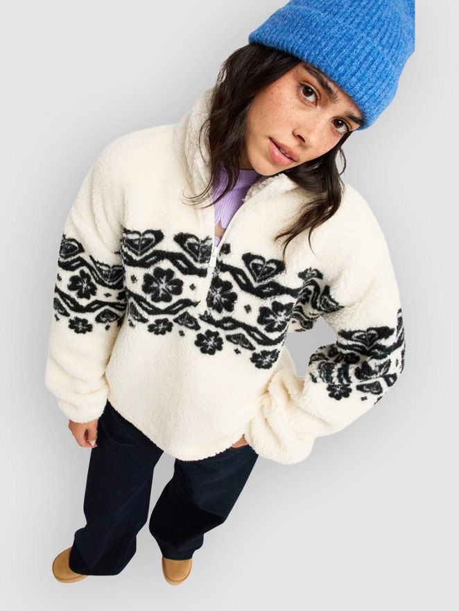 Roxy Treasure Soul Half-Zip Fleece Sweater