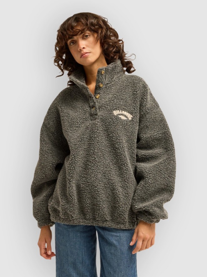 Billabong Run The Road Half-Zip Fleece Sweater