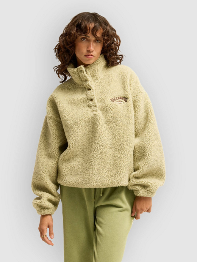 Billabong Run The Road Half-Zip Fleece Sweater