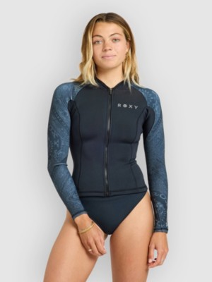 Roxy 1.0 Swell Natural Front Zip Neopreen Jas Banana