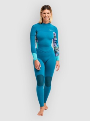 Roxy 4/3 Swell Natural Back Zip Primaloft Wetsuit Golden Gate