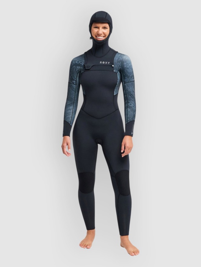 Roxy 5/4 Swell Natural Hd Front Zip Neoprén