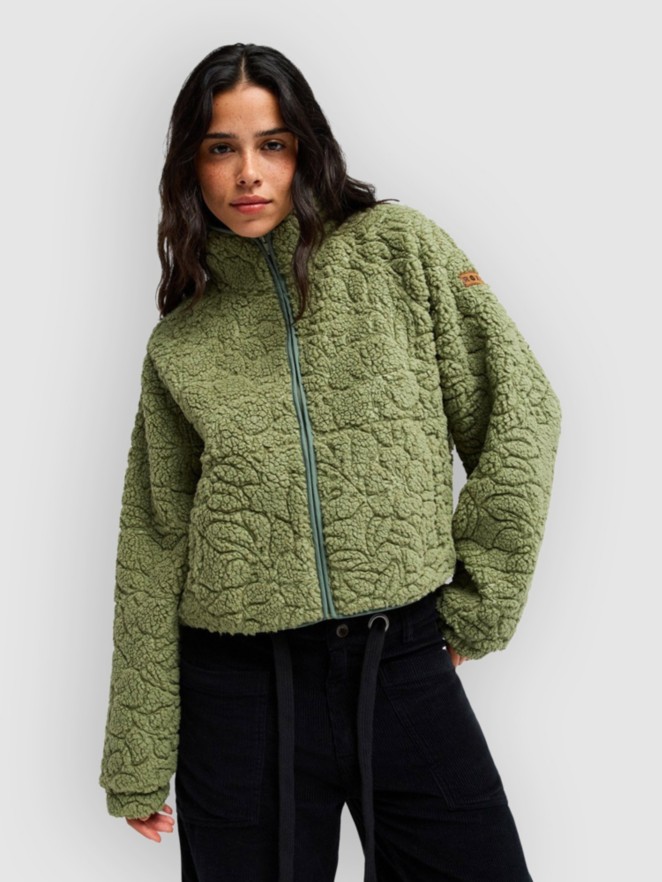 Roxy Blurry Cloud Fleece Jacket