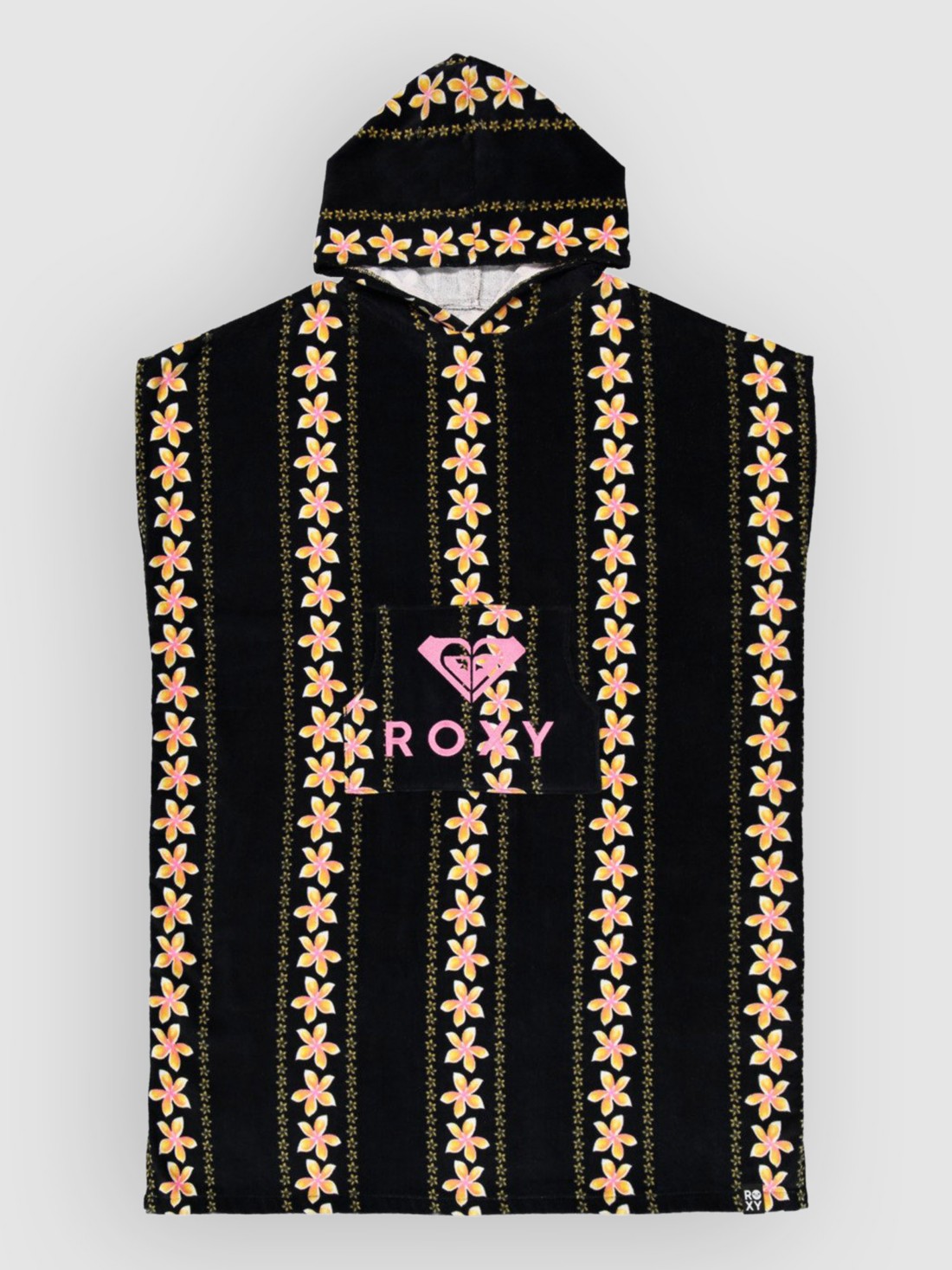 Roxy Stay Magical Printed Surf Poncho ant hbcs real strp spc s