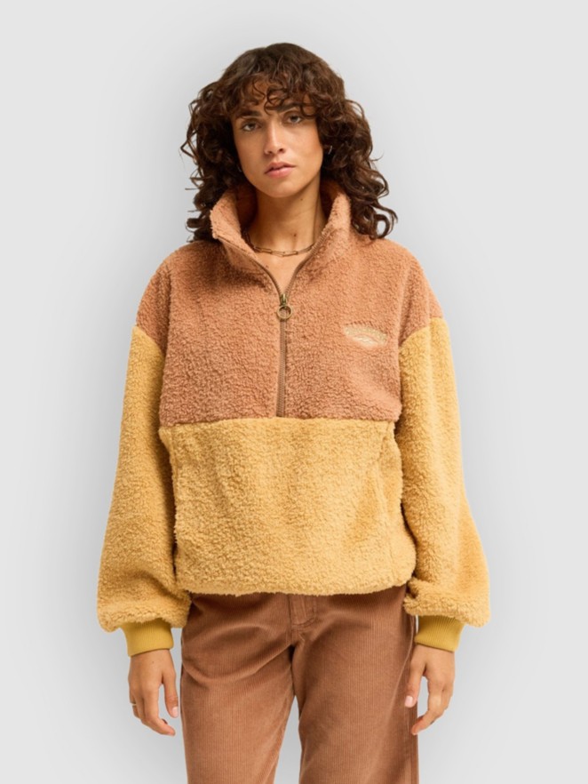 Billabong Time Off Half-Zip Fleece Sweater