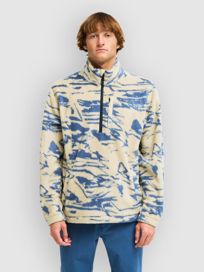 Billabong Boundary Mock Neck Half-Zip Fleece Sweater