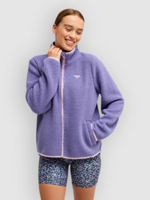 Roxy Waves Of Warmth Fleece Jacket Paars