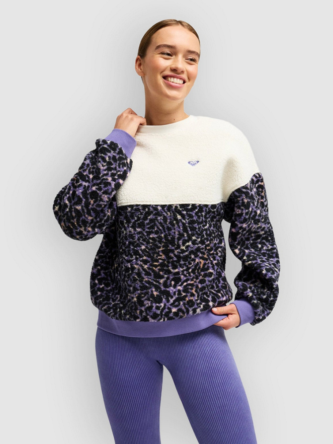 Roxy Waves Of Warmth Crewneck Fleece Pullover
