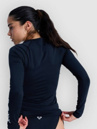 Roxy Essentials Zipped Long Sleeve T-Shirt