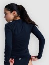 Roxy Essentials Zipped Long Sleeve T-Shirt