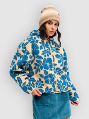 Roxy Silversky Fleece Jacket Peeble Polar Mo