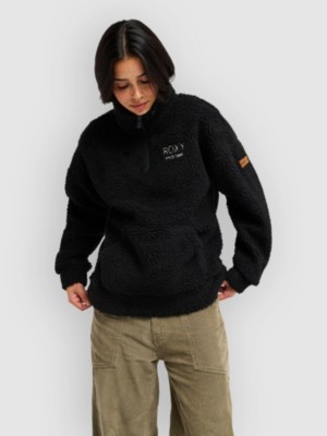 Roxy Live Out Loud Art Fleece Pullover Antraciet