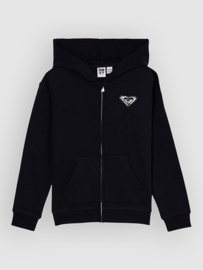 Roxy Surf Feeling Brushed Kids Zip Hoodie