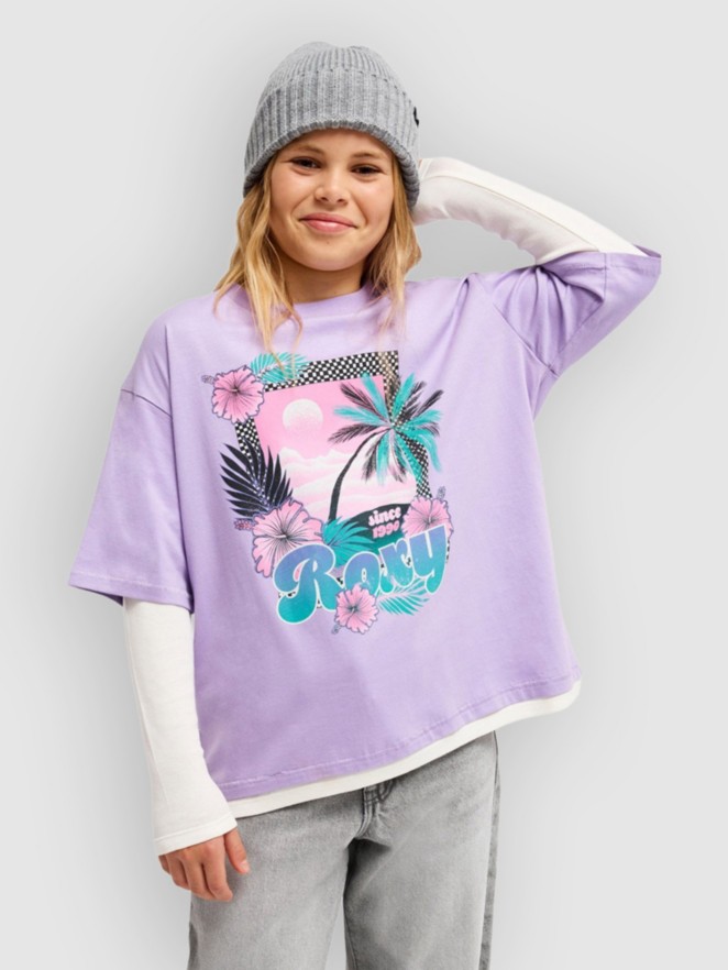 Roxy Rain Falls Kids Longsleeve T-Shirt