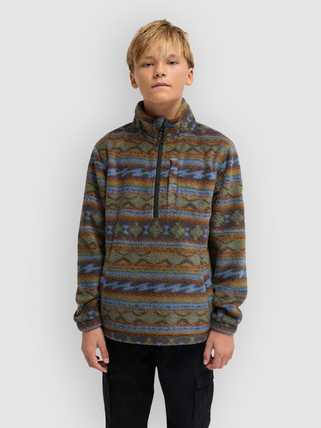 Billabong Boundary Mock Kids Zip Hoodie